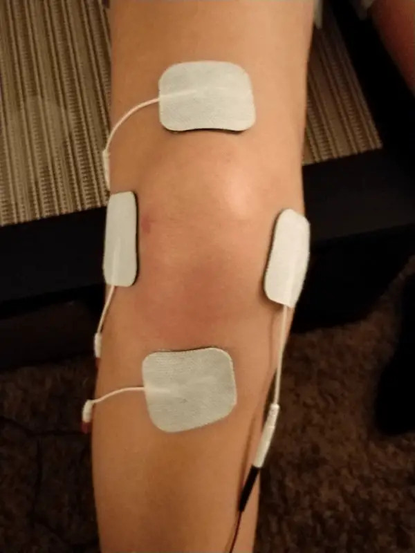 How to correctly use a TENS unit placement for your knee pain