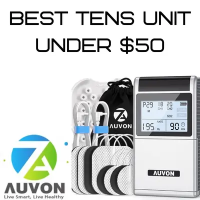 Best TENS Unit Under $50- Auvon TENS & EMS